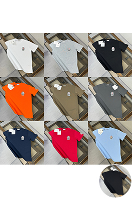 モンクレール 新モデル夏のクラシッククルーネック半袖Tシャツ