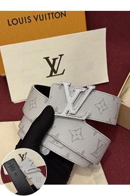 ルイヴィトンスーパーコピー LV Initiales Monogram Flower クラシックなモノグラム柄のカラーブロック花柄リバーシブル両面ベルト