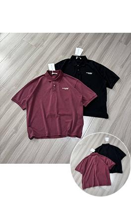アクネストゥディオズ Acne Studios 最新の半袖ポロシャツ
