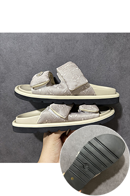 ルイヴィトン LV Pool Pillow Comfort Mules Monogram サンセットシリーズのサンダル