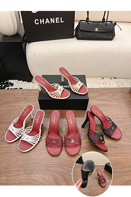 シャネルコピー Spot Sale レディースストラップ付きハイヒールサンダル