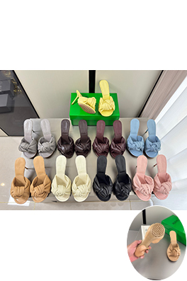 ボッテガヴェネタ Cherry Flat Mule レディースネクタイハイヒールサンダル
