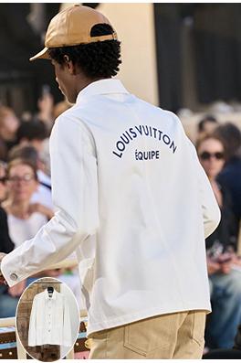 ルイヴィトン LOUIS VUITTON ランウェイEQUIPシャツジャケット