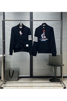 トムブラウン 背面にヨットの刺繍ヨット柄カーディガン
