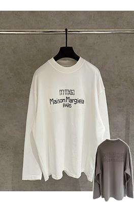 マルタンマルジェラ偽物 MM6 Maison Margiela 厚の長袖スウェットシャツ