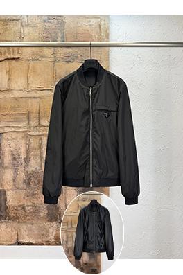 プラダ 両面リバーシブルレザージャケット