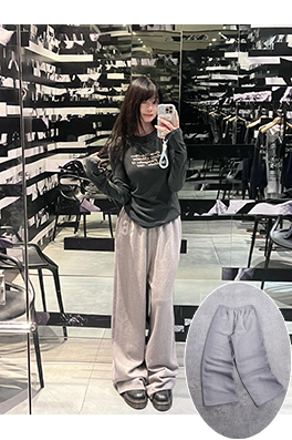 アクネストゥディオズ Acne Studios ストックホルムレタードローストリングストレートレッグパンツ