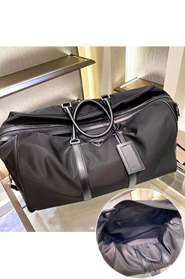 プラダコピー Saffiano 最新のナイロン製トラベルバッグ