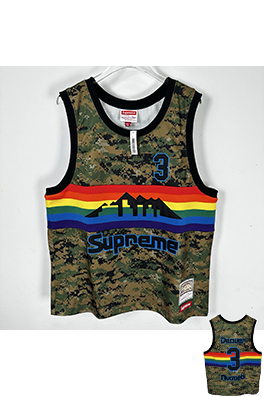 シュプリームコピー SUPREME コラボレーション デジタル迷彩バスケットボールベスト