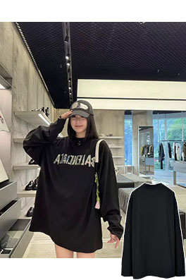 バレンシアガ BALENCIAGA エイスルート粘着テープ長袖シャツ