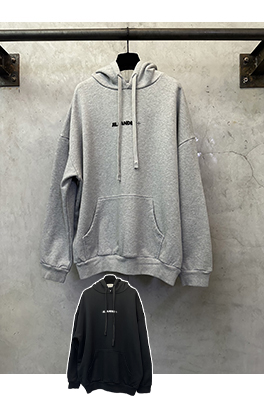 ジルサンダーパーカーコピー Jil sander ロゴプリントパーカー