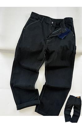 プラダカーゴジーンズコピー トライアングルロゴ入りワークスタイル・デニムパンツ