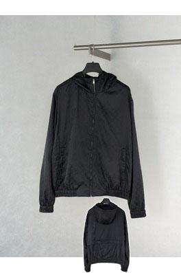 グッチ GGジャカードシルクポリエステル混紡フード付きジャケット