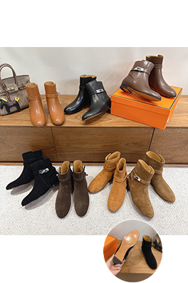 エルメス new Kelly レディースクラシックのショートブーツ