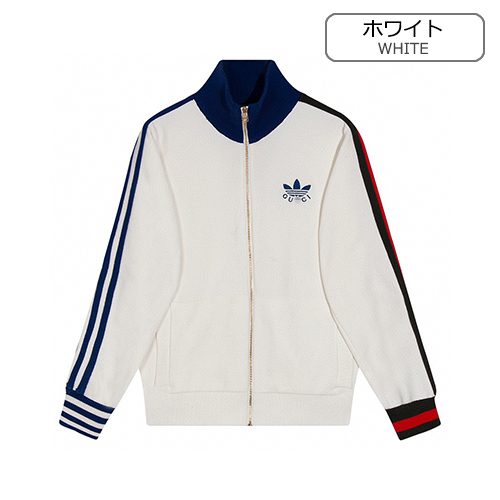 グッチ × アディダス コラボ  ジップアップ ジャケットスーパーコピー
