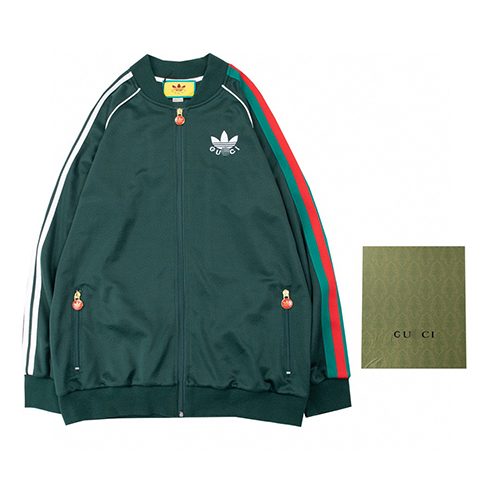 グッチ × アディダス コラボ  ジップアップ ジャケットコピー