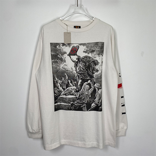 セント マイケル スーパーコピー× ヴィーローン コラボ    長袖 Tシャツ  ロンT   高品質