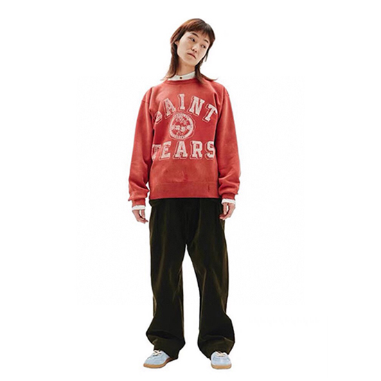 セント マイケル偽物 × TEARS コラボ  メンズ レディース長袖 Tシャツ高品質