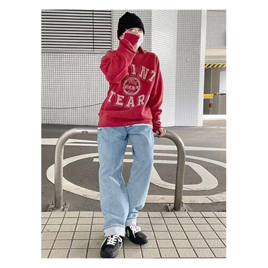 セント マイケル偽物 × TEARS コラボ  メンズ レディース長袖 Tシャツ高品質