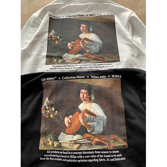 オフホワイト偽物 メンズレディース パーカー フード Tシャツ