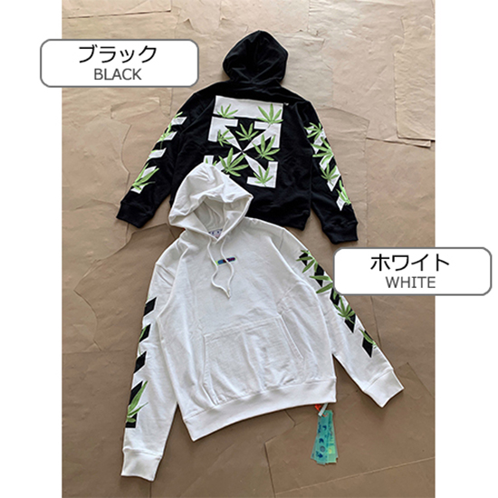 オフホワイト 偽物メンズレディース パーカー フード Tシャツ