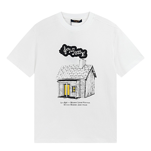 ルイヴィトン偽物メンズ レディース 半袖Tシャツ
