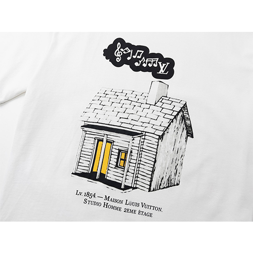 ルイヴィトン偽物メンズ レディース 半袖Tシャツ