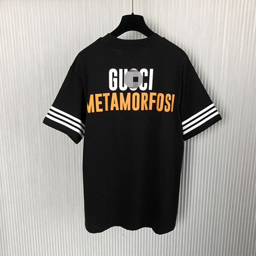 グッチ偽物×アディダスメンズ レディース 半袖Tシャツ