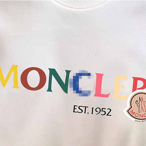 モンクレール 偽物  長袖　スウェットTシャツ