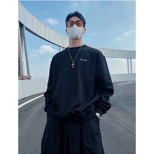 セリーヌスーパーコピー   長袖　スウェットTシャツ 