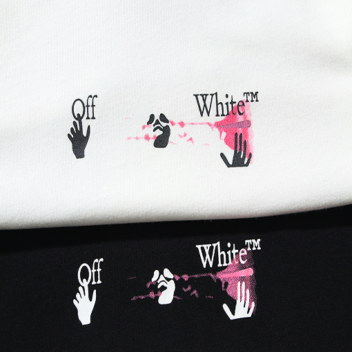 オフホワイトOFF-WHITEスーパーコピー スウェットTシャツ  ★矢印ロゴ プリント ★