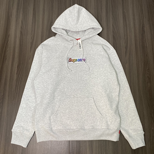 シュプリームコピー Supreme 22SS Bling Box Logo  ボックス·ロゴ フード パーカー