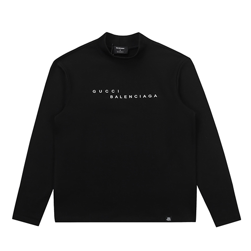 コラボシリーズ グッチ  x バレンシアガ  長袖 Tシャツ 偽物