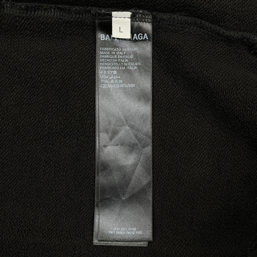  BLCG新品 バレンシアガスウェットTシャツ  1917 クラウンフリンジs.m.l   