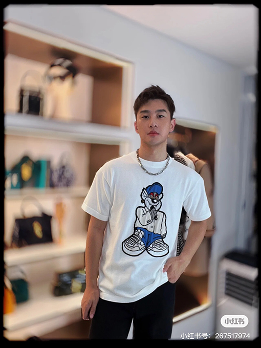 23新品ルイヴィトン服コピー プリント半袖Tシャツメンズファッション通販