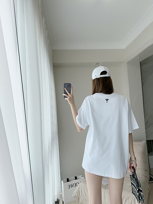 NEW ディオール服コピー半袖 Tシャツの通販   星アルファベットのロゴ