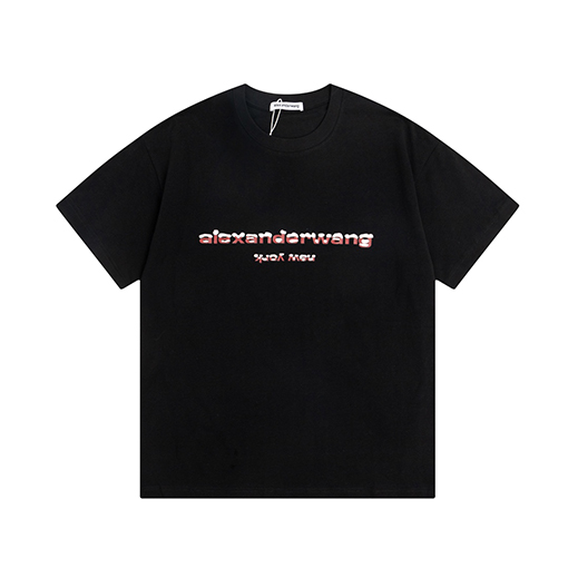 春新商品入荷!!  アレキサンダーワンスーパーコピークラシックグラデーションロゴ 半袖Tシャツ