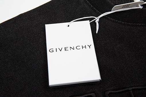 23新品!!  ジバンシイ半袖Tシャツコピー  GIVENCHYロゴ 刺繍  ★オーバーサイズ