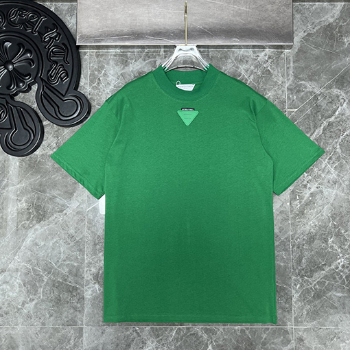 23新品!!ボッテガヴェネタオーバーSIZE 半袖 Tシャツコピー三角ロゴ. 全2色