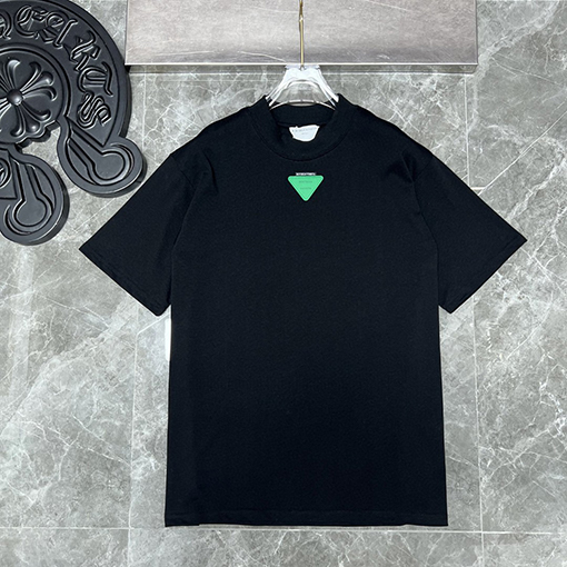 23新品!!ボッテガヴェネタオーバーSIZE 半袖 Tシャツコピー三角ロゴ. 全2色