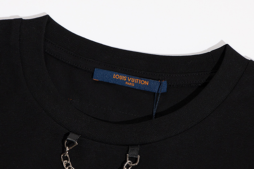 ルイヴィトン半袖Tシャツスーパーコピー LVチェーン半袖