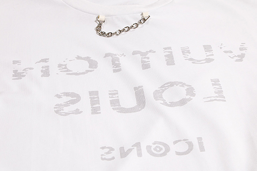 ルイヴィトン半袖Tシャツスーパーコピー LVチェーン半袖