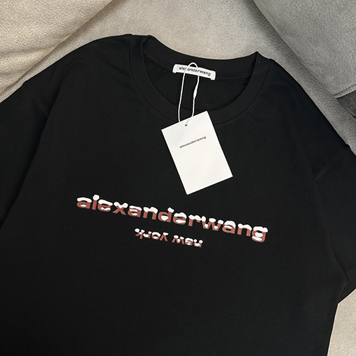 入荷!! アレキサンダーワン半袖TシャツコピーAlexander Wangロゴプリント