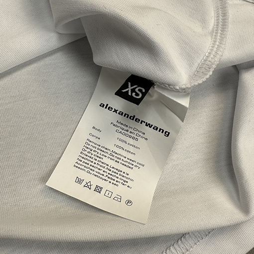 入荷!! アレキサンダーワン半袖TシャツコピーAlexander Wangロゴプリント