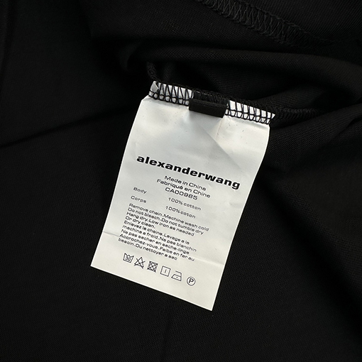 入荷!! アレキサンダーワン半袖TシャツコピーAlexander Wangロゴプリント
