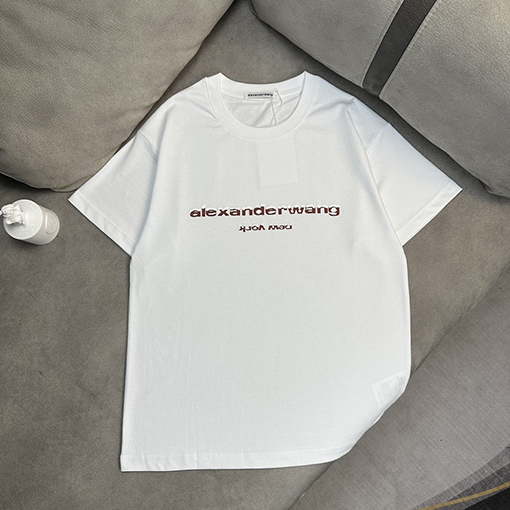 入荷!! アレキサンダーワン半袖TシャツコピーAlexander Wangロゴプリント