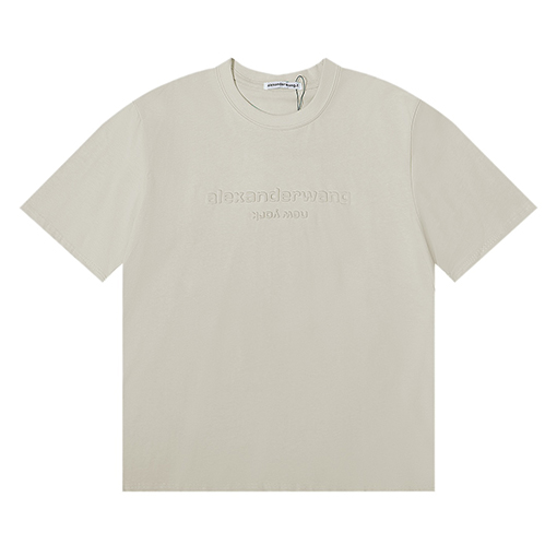 アレキサンダーワン半袖Tシャツコピー alexander wang立体レタリングTシャツ