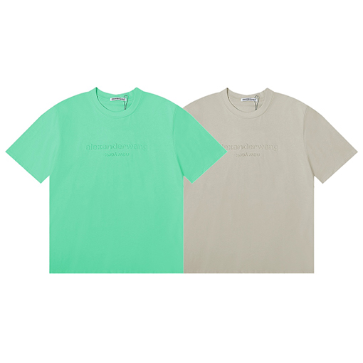 アレキサンダーワン半袖Tシャツコピー alexander wang立体レタリングTシャツ