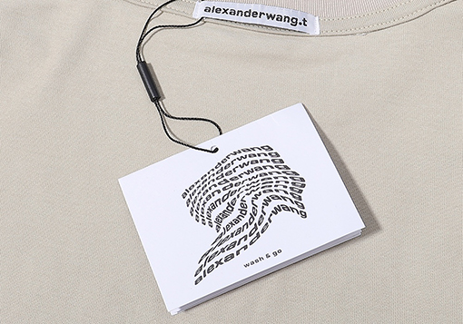 アレキサンダーワン半袖Tシャツコピー alexander wang立体レタリングTシャツ