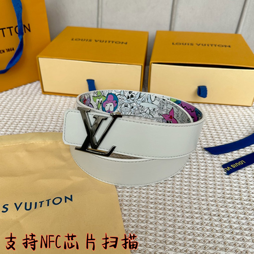 23新品!!ルイヴィトンベルト スーパーコピー  両面使い メンズファッション通販